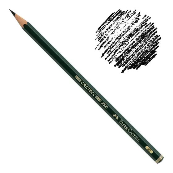 Lapiz Dibujo 8b Faber X 12 Und