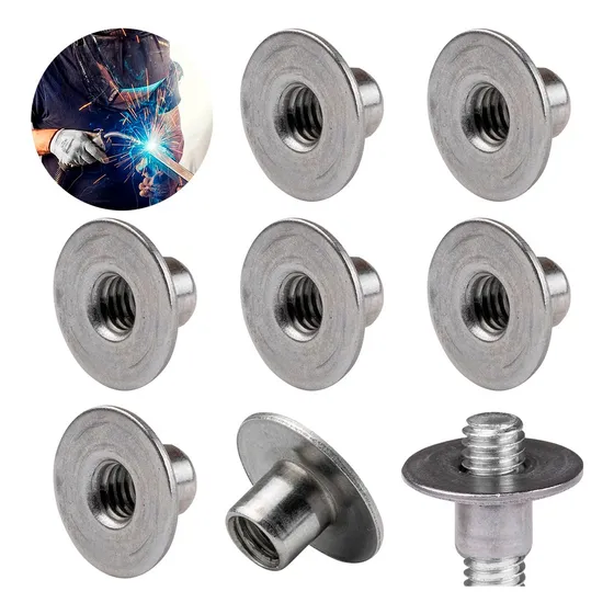 Inserto FICUS.MX 001-56186 Pack 50 unidades Tuerca Para Soldar Mueble Rosca 5/16 X 11 Mm