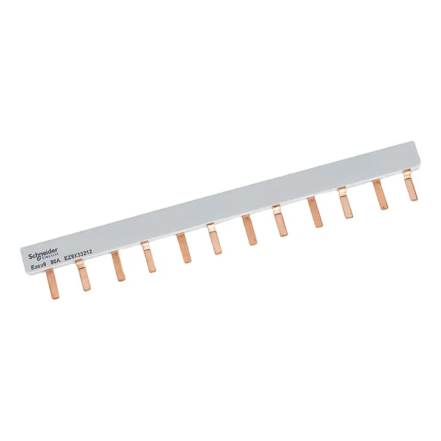 Peine Para Polos Bipolar 80a H/12 Polos Schneider Ez9x3312