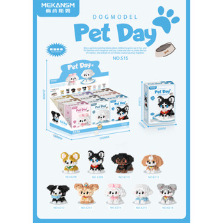 Building Blocks Mekansm Puppy Party, 9 Unidades Building Blocks Mekansm Puppy Party, 9 Unidades