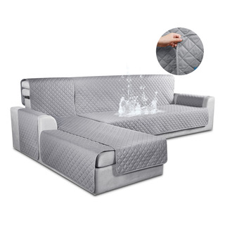 3 Funda Sofá Sillón Protector Sala Forma L 100% Impermeable 3 Funda Sofá Sillón Protector Sala Forma L 100% Impermeable