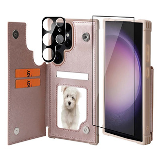 Funda Billetera Compatible Con Samsung Galaxy S22/s23/s24/s25,solapa De Cuero Rfid,compatible Con Soportes Magnéticos Para Coche Y Soporte Ajustable Funda Billetera Compatible Con Samsung Galaxy S22/s23/s24/s25,solapa De Cuero Rfid,compatible Con Soportes Magnéticos Para Coche Y Soporte Ajustable