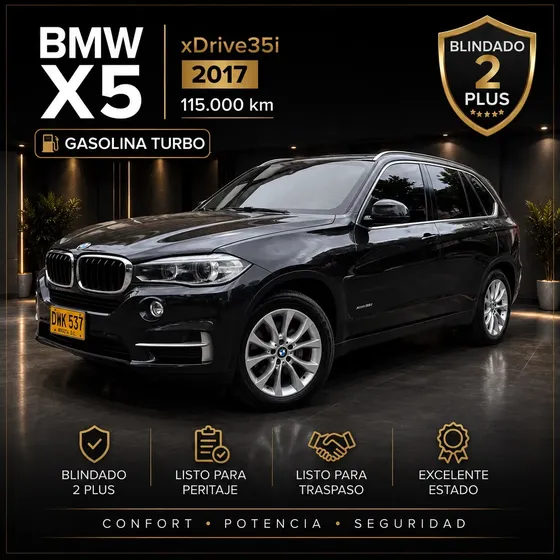 BMW X5 2017 3.0 Xdrive35i Premium Blindada 2+