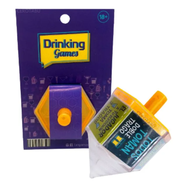 Juego De Mesa Pirinola Drinking Trompo Para Tomar Licor