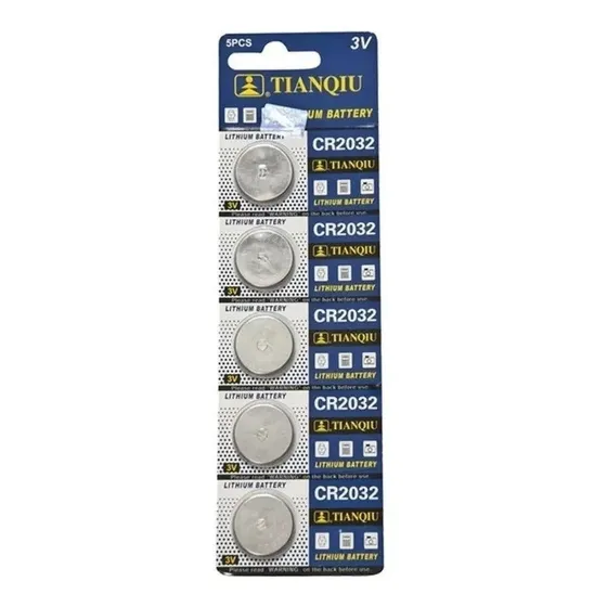 Pila Bateria Cr2032 Blister 5 Unidades