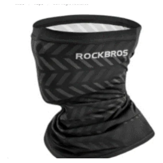 Buff Negro Rockbros Pasa Montaña Aventura