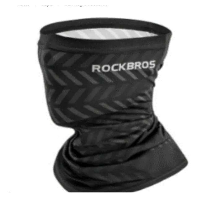 Buff Negro Rockbros Pasa Montaña Aventura
