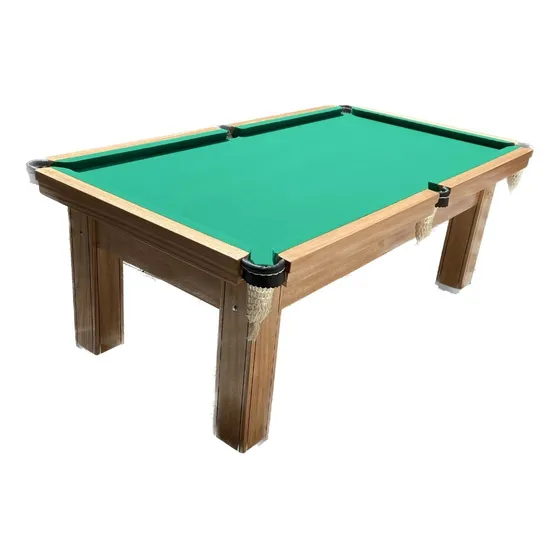 Mesa Charada Sinuca 2,3x1,2m Preto/pedra Ardósia