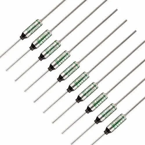 Fusibles Térmicos De 10 A, 250 V, 240 Grados Celsius X10