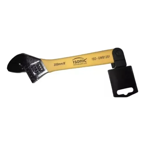 Llave Ajustable Con Mango Pvc 8'' Isonic