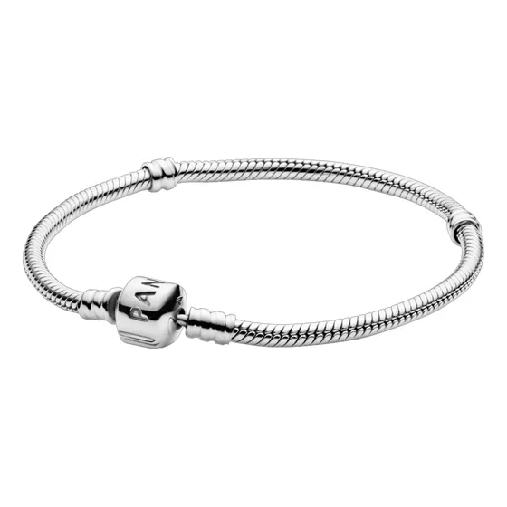Pandora Bracelete De Prata De Lei