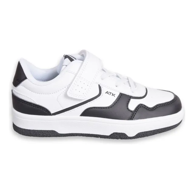 Zapatillas Niños Atomik Noa Skater Elástico Velcro Cancheras