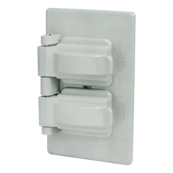 Paq C/10 Placa Doble Plástica Para Intemperie, Línea Estánda