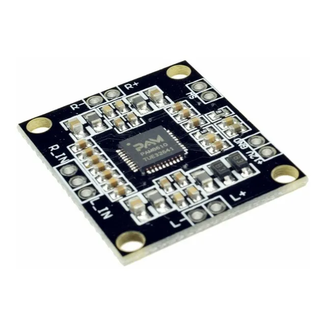 Modulo Amplificador Estereo Clase D Pam8610 10w+10w Nubbeo