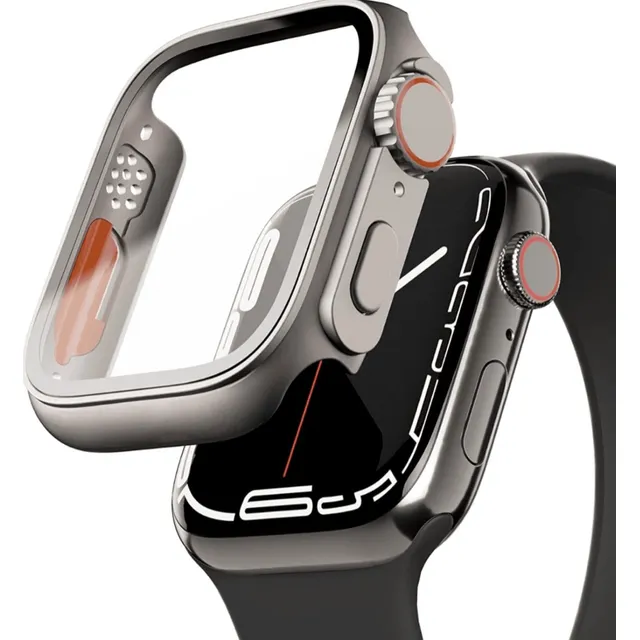 Capa Aparência Ultra Película Para Apple Watch 44 45 40 41
