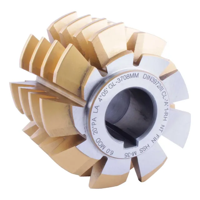 Cortador P/engrane T/hob 20 Mod 8 4-1/2x5x1.25 Rec/titanio P