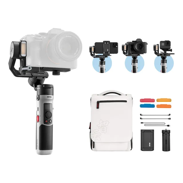 Asd Estabilizador Portátil Compacto Zhiyun Combo Gimbal De