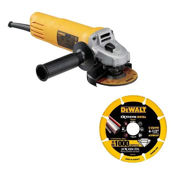 Esmeril Angular 4-1/2  Dewalt Dwe4010-extreme 