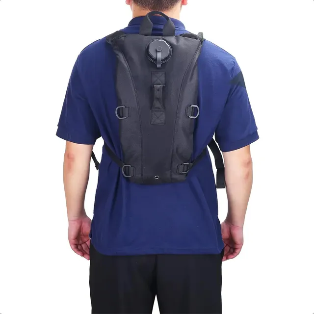 Mochila Hidratante Mochila Para Agua Mochila Camelback 3l Bolsa Agua Trekking Reforzada Hauki Mochilas Hidratacion Tactica Oxford Bolsa Hidratacion Mochila A Prueba De Agua Unisex Negro