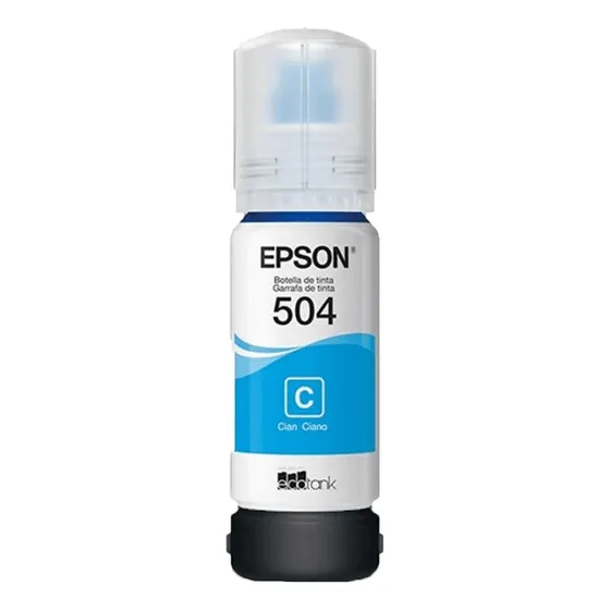Tinta Epson 504 Original Cyan Nuevo Con Garantía