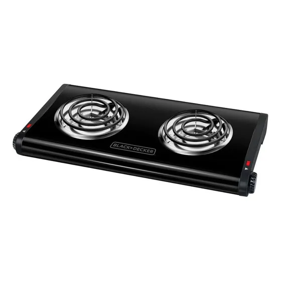 Hornilla Eléctrica Doble Black Decker 1500w Circuit Shop