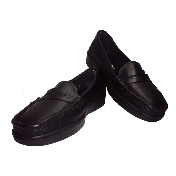 Mocasin Clasico Para Dama Hecho 100% En Cuero Super Comodos