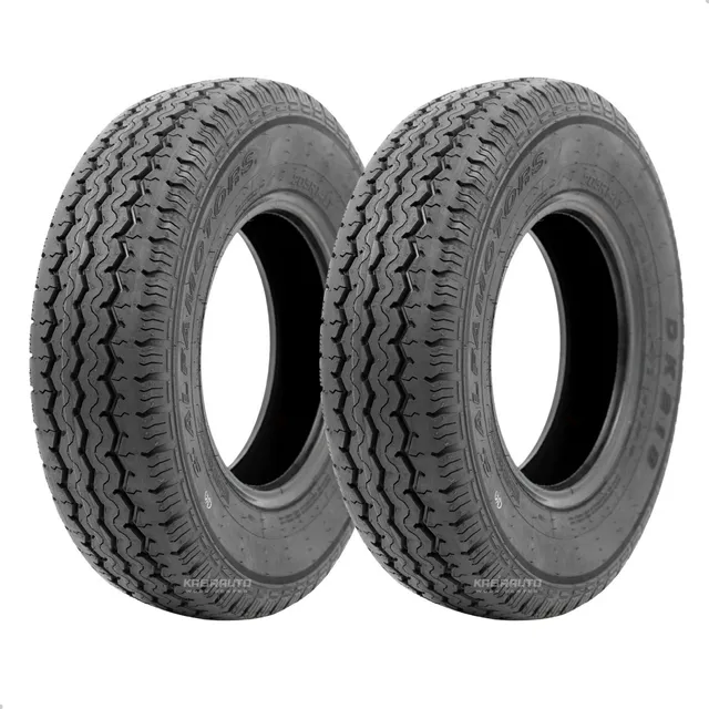 Kit 2 Pneu 205 R14 Carga 8 Lonas Reforçado Kia Bongo Van Índice De Velocidade R