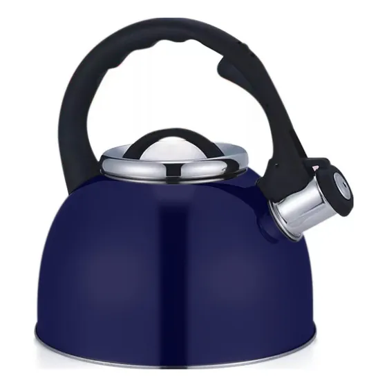 Caldera Acero Inox. 2.5 Lts Cuori Mare Color Azul Oscuro