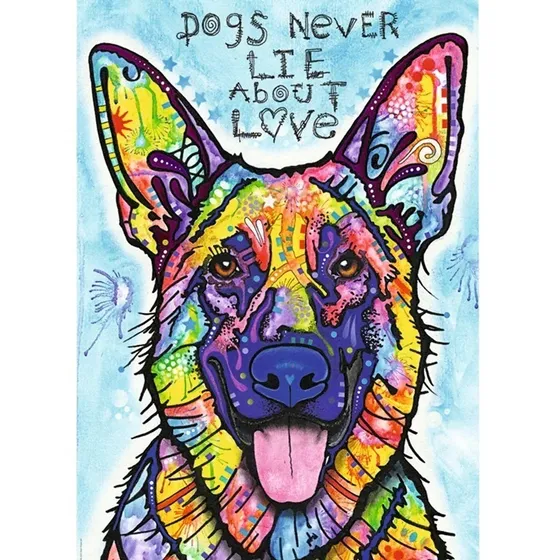 Rompecabezas Heye Jolly Pets Dean Russo: Perro - 1000 Piezas