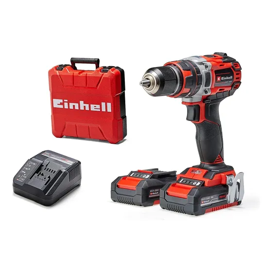 Kit Taladro Percutor Atornillador Inalamb Brushless Einhell