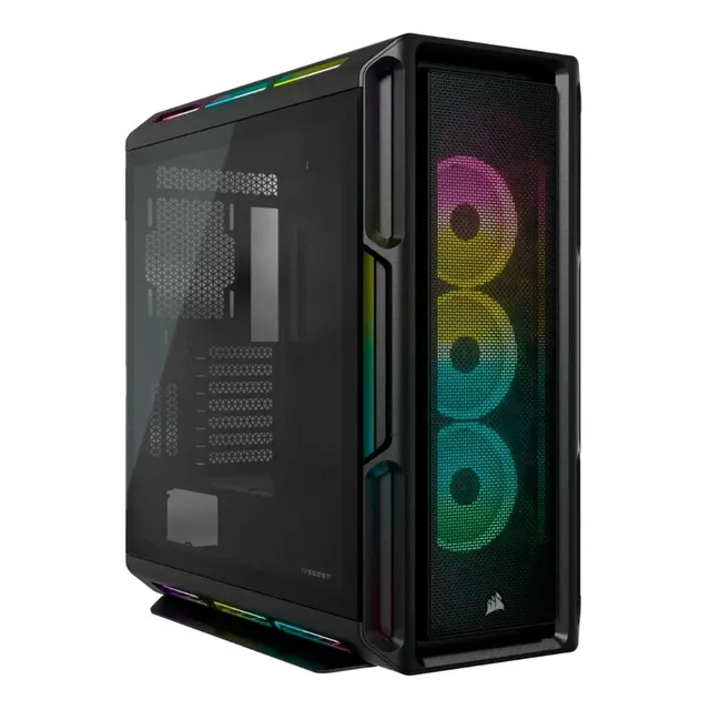 GABINETE CORSAIR ICUE 5000T RGB CON VIDRIO TEMPLADO NEGRO