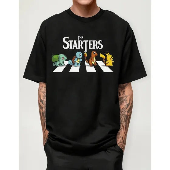 Camisa Básica The Starters Camiseta Geek O Anime !!