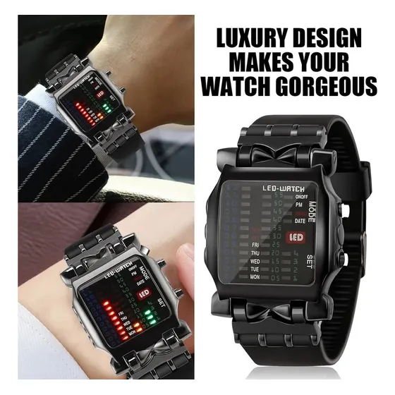 Reloj binario mercadolibre best sale