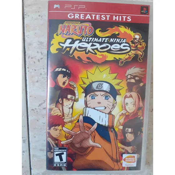 Juego De Naruto Psp Original Usado
