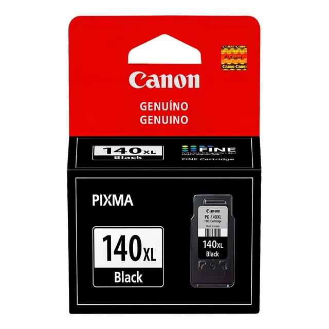 Cartucho Canon Pg-140xl Mg2110 3210 Mg3510 5200b001ab Negro