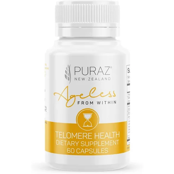 Puraz Telomere .  60 Caps - Telomerasa. Sistema Inmunológico