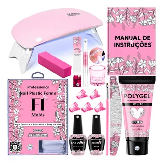 Kit Unhas Polygel Cabine Sun Mini Caneta Ăleo Presilha Lixa Kit Unhas Polygel Cabine Sun Mini Caneta Ăleo Presilha Lixa