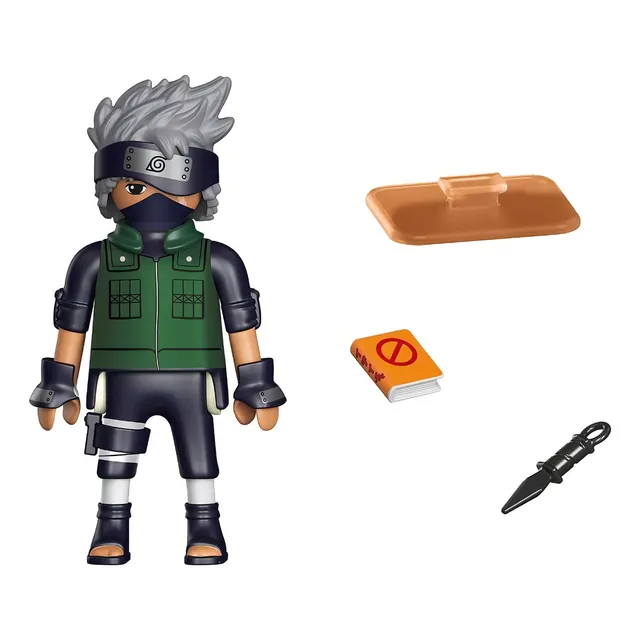 Figuras Para Armar Playmobil Naruto Kakashi 11 Piezas