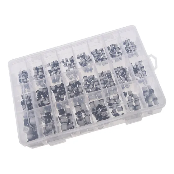 400pcs 24value 1uf ~ 1000uf Eletrolítico Vários