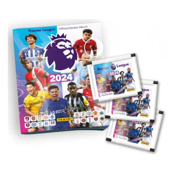 Álbum Premier League 2024 Con 40 Sobres