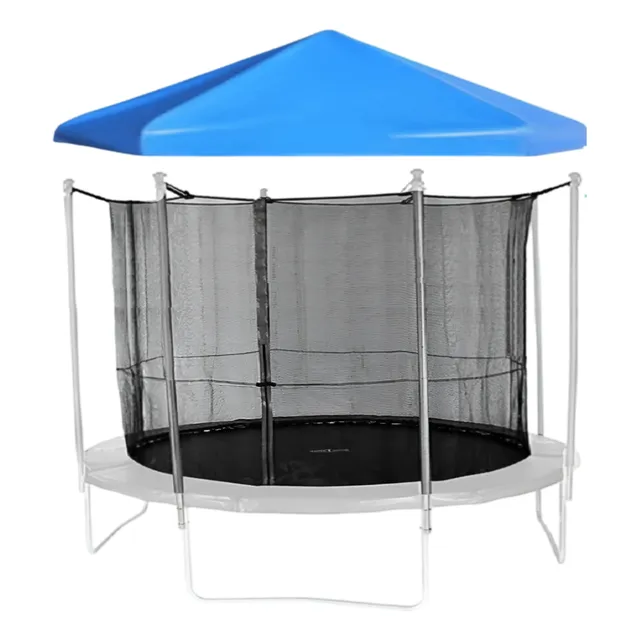 Toldo Cobertor Sol Y Lluvia Cama Elástica 3.66m - 6 Pilares