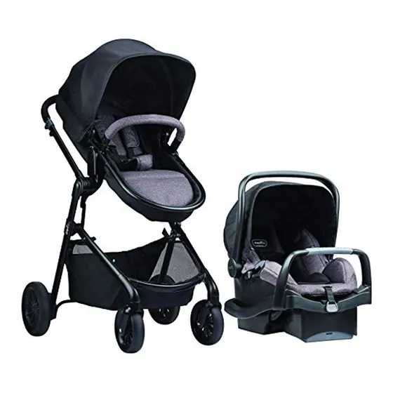 Sistema De Viaje Modular Evenflo Pivot Con Asiento De Coche 