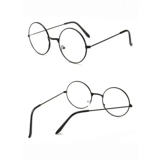 Lentes Gafas Armazon Oftalmico Harry Potter Lennon Circular Negro