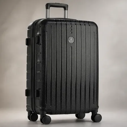 Mala De Viagem 23kg Premium Extensor Anti Furto Senha Rodas Preto