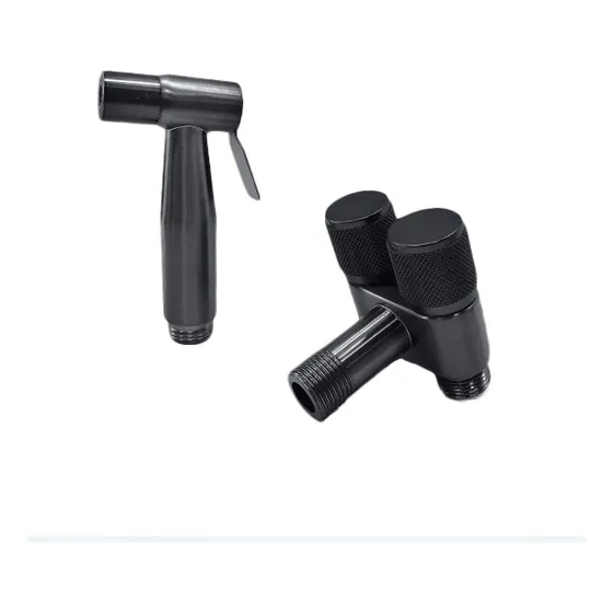 Kit Ducha Tipo Teléfono Bidet Llave Arresto Doble
