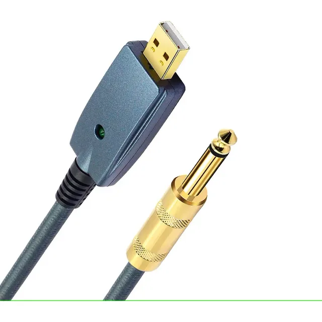 Adaptador Guitarra Usb Tu Pc Como Pedalera Amplificador Emn