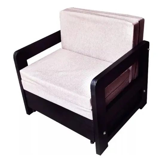Sofa Sillón Cama Lejaim Multifuncional Plegable 1 Plaza En Madera Para Armar
