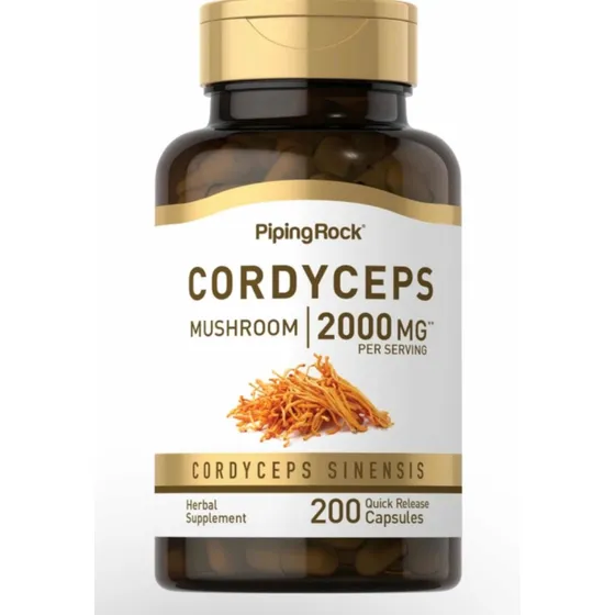 Cordyceps Sinensis 2000 Mg X 200 Cápsulas - Piping Rock