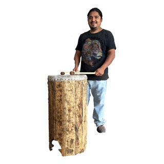 Tambor Huehuetl Para Danza De 80 Por 40 De Diámetro Tambor Huehuetl Para Danza De 80 Por 40 De Diámetro