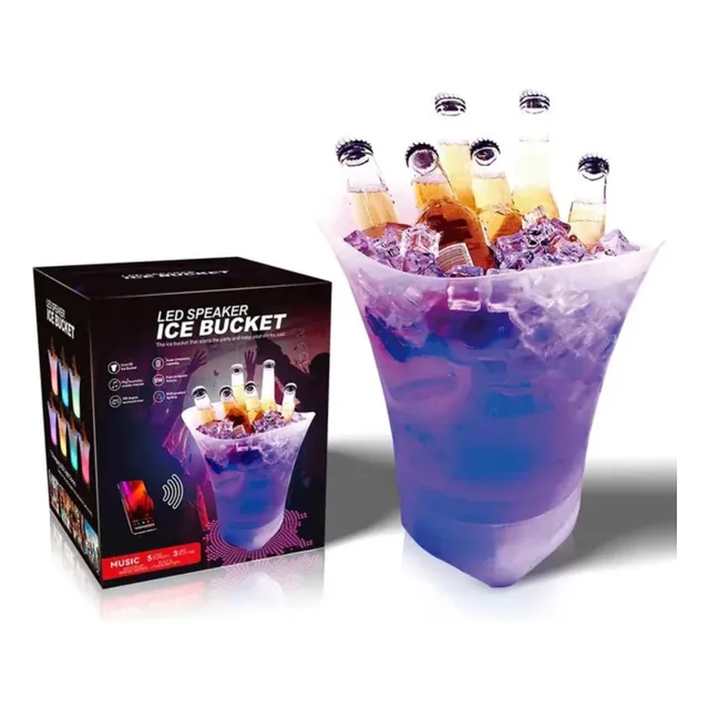 Hielera Con Altavoz , Bluetooth, Contenedor De Bebidas,vinos